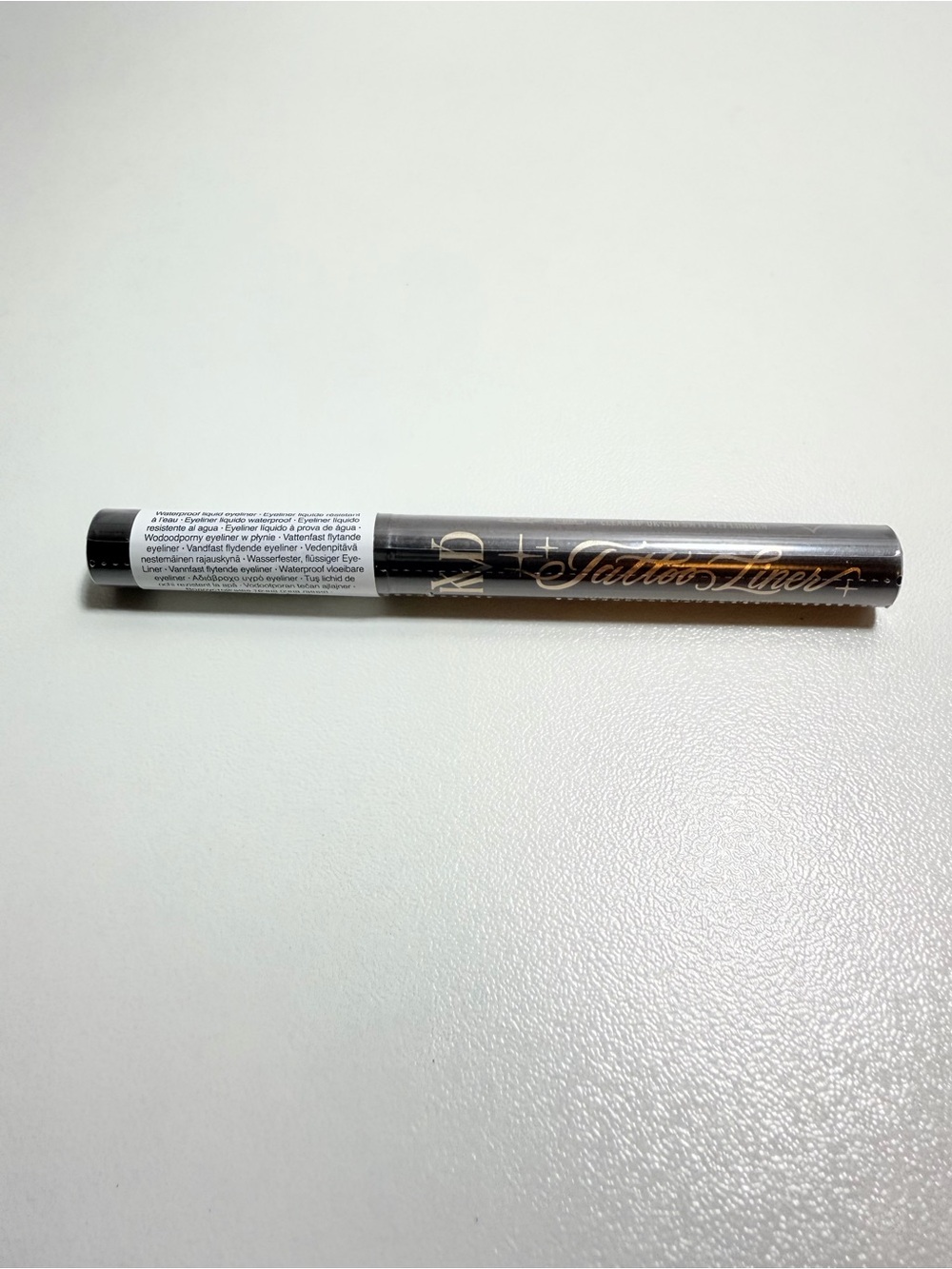 KVD Tattoo Liner liquid Eye Pencil travel size in trooper black 10 NEW